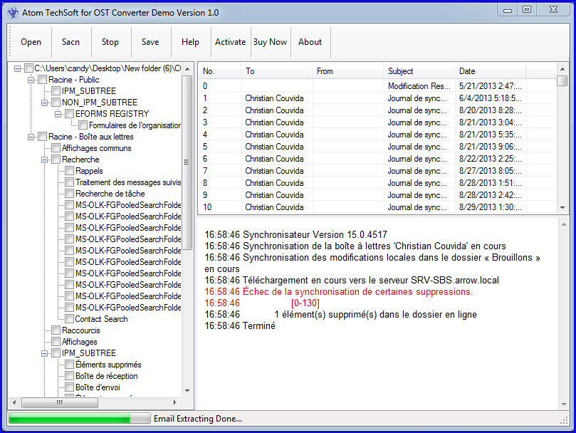 Windows 7 Outlook OST to PST 1.0 full